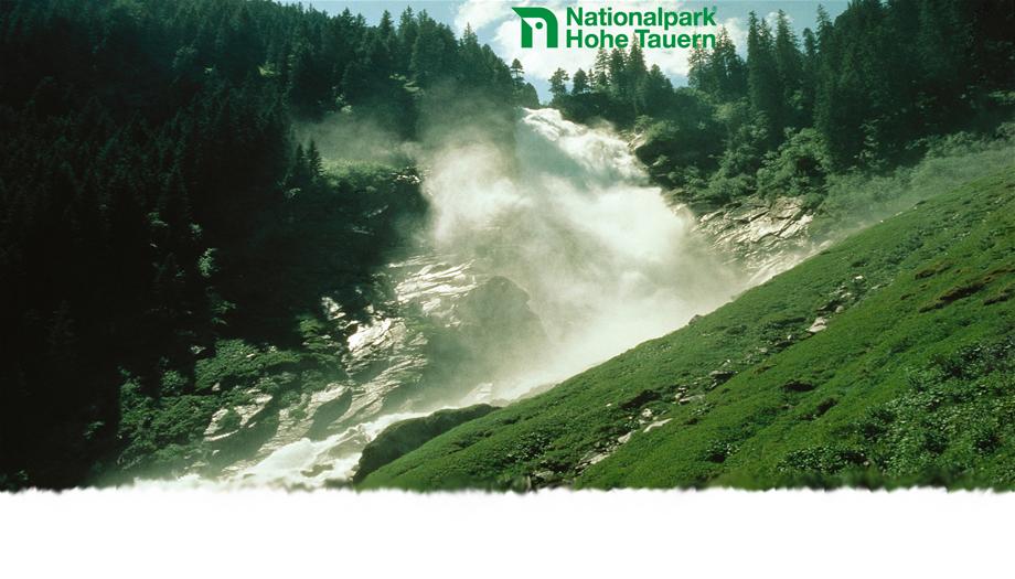 Auch der gesundheitliche Wert der Krimmler Wasserfälle ist mittlerweile medizinisch bewiesen. 
(c) Nationalpark Hohe Tauern F. Rieder